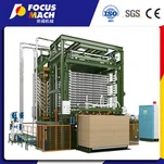 합판 베니어 핫 프레스 기계